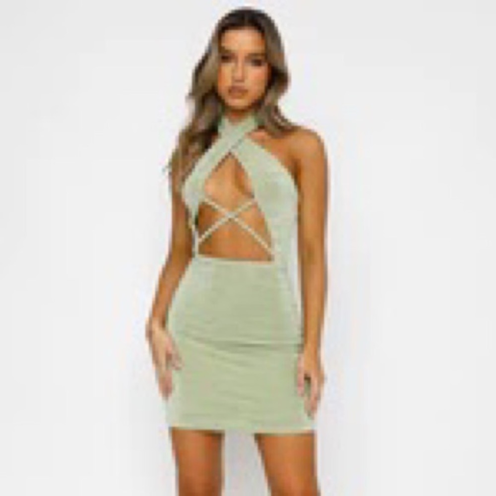 WHITE FOX BOUTIQUE NWT What a Vision Mini Dress